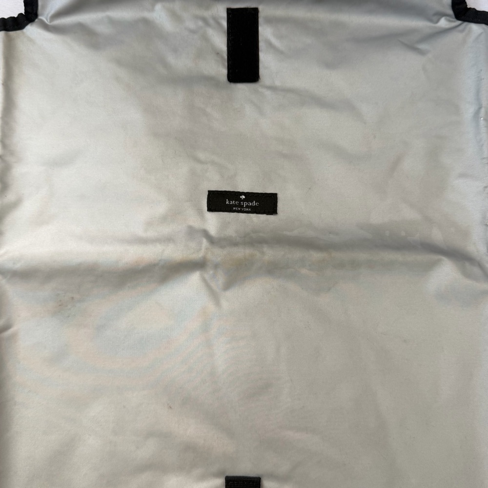 Kate Spade Bow Tile Francis Diaper Bag Geometric Tote Changing Pad - Picture 12 of 16